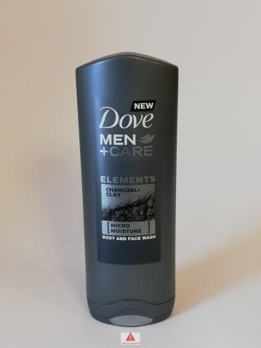 Dove tusfürdő 400ml Férfi Elements Charcoal Clay