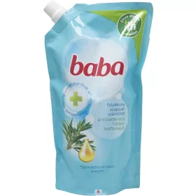 Baba foly.szappan ut. 500ml Antibakt. hat. Teafaolajjal