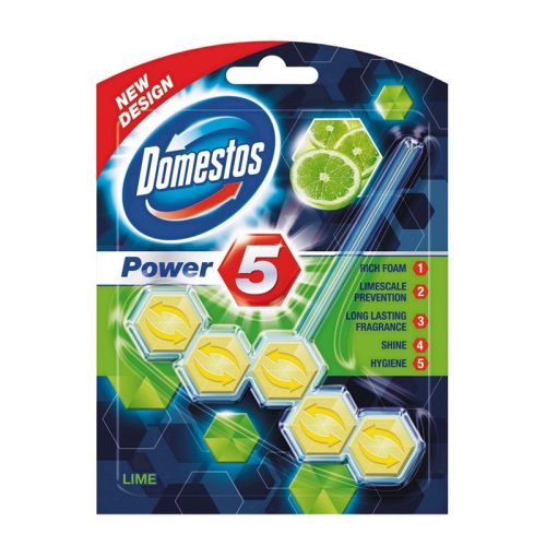 Domestos Power5 wc rúd 55gr Lime