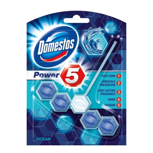 Domestos Power5 wc rúd 55gr Óceán