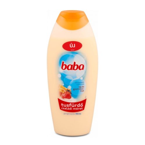 Baba habfürdő 750ml Tej és gyümölcs