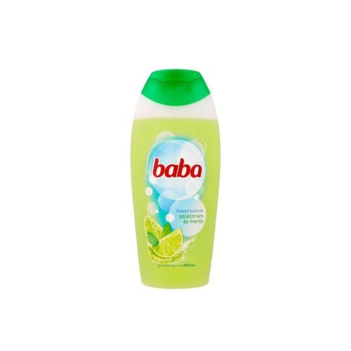 Baba tusfürdő 400ml Zöldcitrom és menta