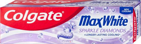 Colgate fogkrém 75ml Max White Sparkle Diamonds, White Shine