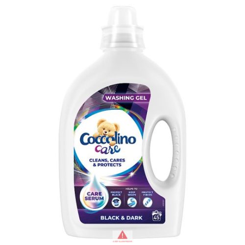 Coccolino Care Mosógél 1,8L 45mos. Black /Fekete és Sötét/