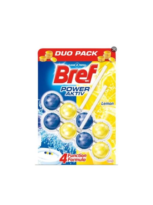 Bref Power aktiv wc ill. 2x50gr Lemon