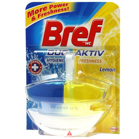 Bref Duo aktív wc tisztító ut. 50ml+kosár Lemon