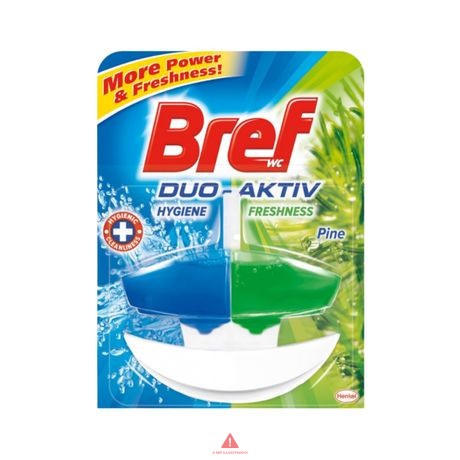 Bref Duo aktív wc tisztító ut. 50ml+kosár +1 ut. Pine