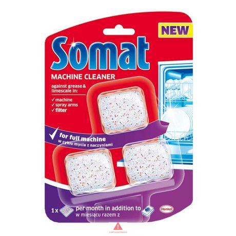 Somat mosogatógéptisztító porkapszula 3x20g