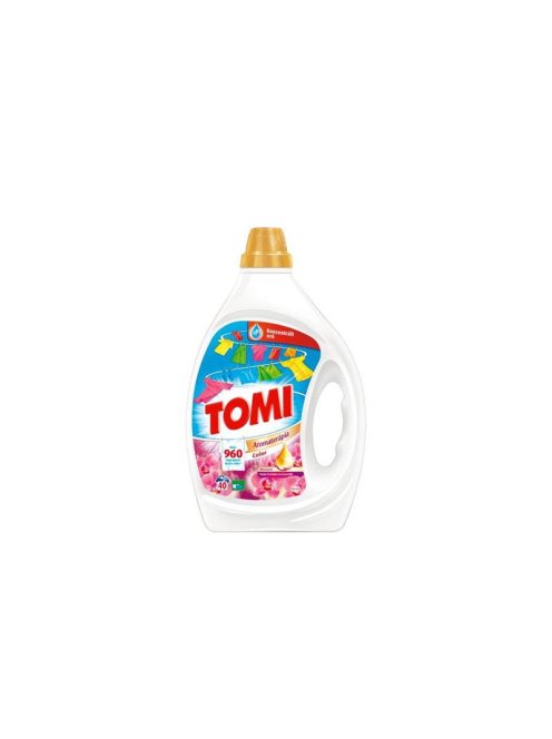 Tomi mosógél 2L 40mos. Aromater. Color Maláj Orchidea és Szantálfa