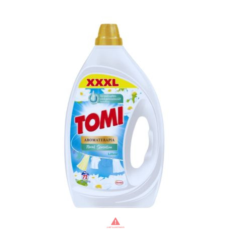 Tomi mosógél 3,24L 72mos. Aromat. Lótusz & Mandula