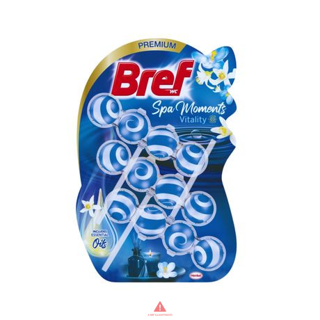 Bref Premium Spa Moments WC ill. 3x50gr Wellness Vitality