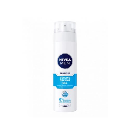 Nivea borotvagél 200ml Cooling Sensitive