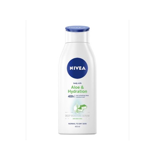 Nivea testápoló 400ml Normál-Száraz bőrre Aloe/Hydration
