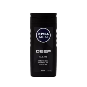 Nivea tusfürdő és sampon 250ml For Men Deep Clean