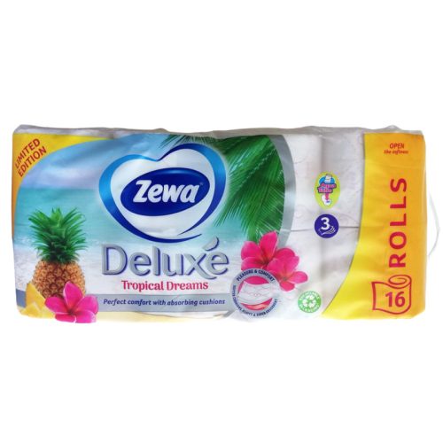 Zewa eü.papír 16tek. 3rtg. Deluxe Limited/ Tropical Dreams/ Winter