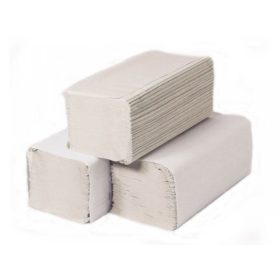   Hajtogatott kéztörlő V 1rtg. natur, 20x250 lap/karton 014011