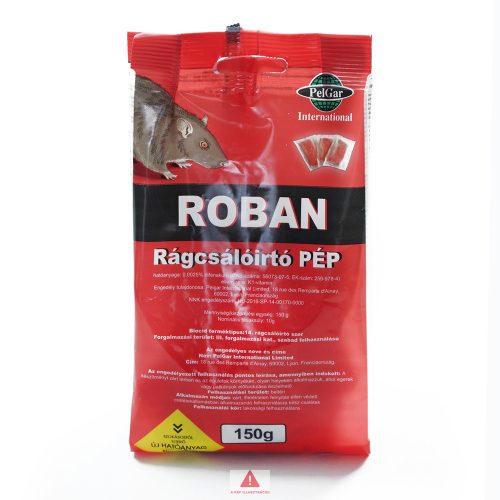 Roban rágcsálóirtó pép - 150g