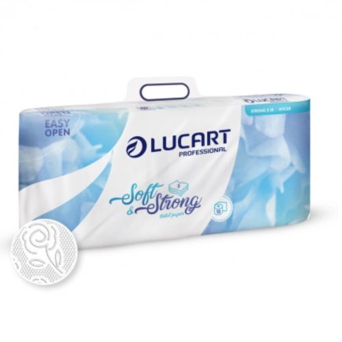 Lucart Strong 3.10 toalettpapír 3rtg. 100%cell. 120lap. 10tek.  811C08
