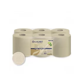   Lucart EcoNatural  19 J  Nagytekercses toalettpapír  2 rtg.,19 cm. 160m, 12tek/csom   812276J