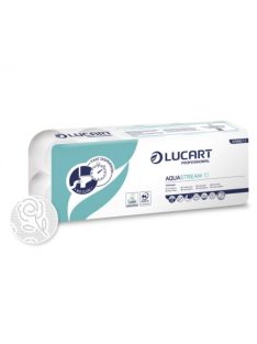 Lucart Aquastream 10 toalettpapír 2rtg. 200lap. 10tek.  10% cell. 811B67J