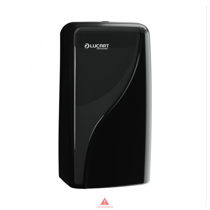 Lucart IDENTITY BULK Hajtogatott Toalett papír adagoló, fekete 892320A