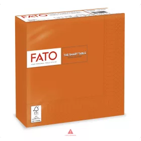   FATO SMART TABLE szalvéta narancssárga 33x33 2rtg 50lap  82621400