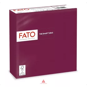 FATO SMART TABLE szalvéta bordó 33x33 2rtg 50lap  82621800