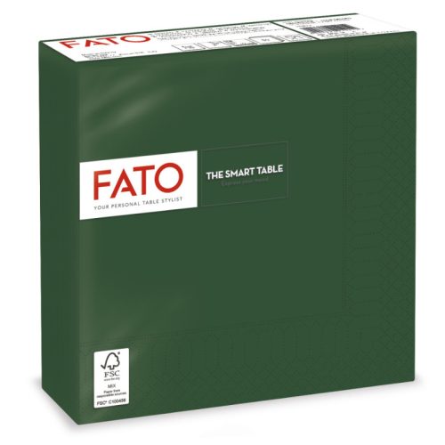 FATO SMART TABLE szalvéta erdőzöld 33x33 2rtg 50lap  82622300