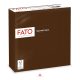 FATO SMART TABLE szalvéta csokoládé 33x33 2rtg 50lap  82622400