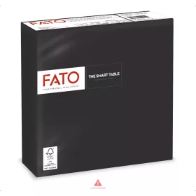 FATO SMART TABLE szalvéta fekete 33x33 2rtg 50lap  82622500