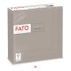 FATO SMART TABLE szalvéta galambszürke 33x33 2rtg 50lap  82623600