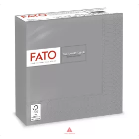   FATO SMART TABLE szalvéta szürke 33x33 2rtg 50lap  82623700