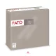 FATO STAR szalvéta galambszürke 38x38 2rtg 40lap 82991800