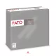 FATO STAR szalvéta szürke 38x38 2rtg 40lap 82991900