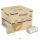 Lucart EcoNatural  216 TN L-ONE adagolós hajtogatott szalvéta, natural, 16,4x24, 2rtg, 150lap, 40cs/krt 832324B