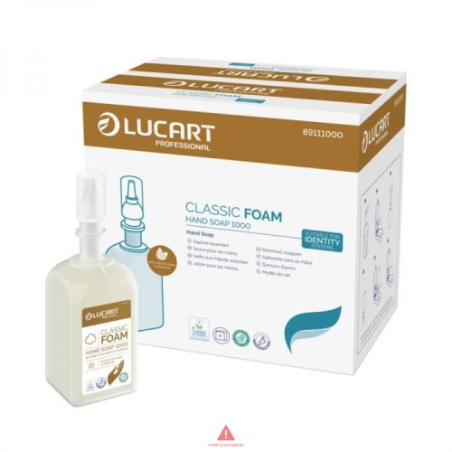 Lucart IDENTITY CLASSIC habszappan 1000 Enyhén virágos illat, mandula olajjal