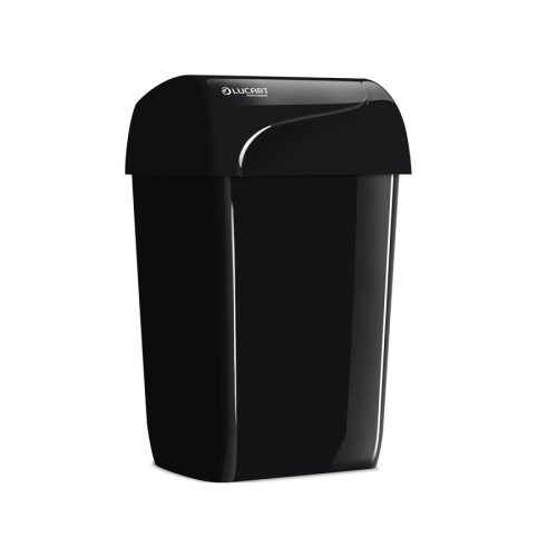 Lucart IDENTITY WASTE BIN hulladékgyűjtő szemetes láthatatlan zsákkal 43 literes, fekete  892358