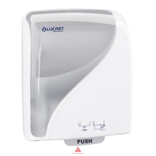 Lucart IDENTITY TOUCH FREE kéztörlő adagoló Szenzoros (Cardboard Core) fehér 892994