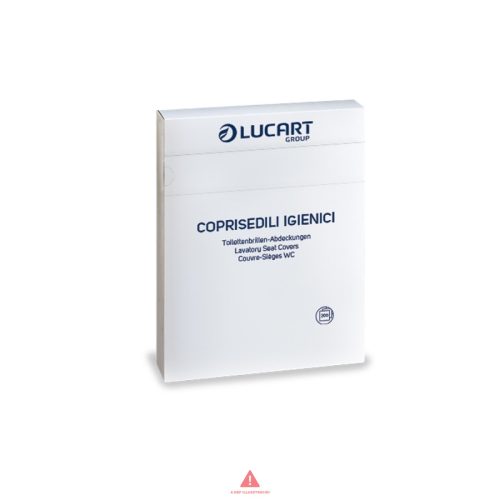 Lucart toalettülőke takaró  200lap/ csomag  893001U