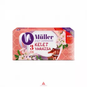  Müller Kelet Varázsa  Papírzsebkendő 100db-os 3rtg, 100%cell..