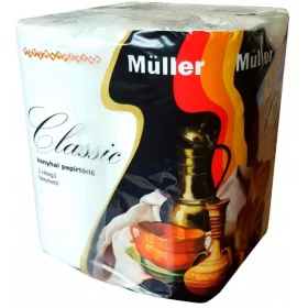   Müller Classic konyhai papírtörlő 100% cellulóz  2rtg 4x50lap