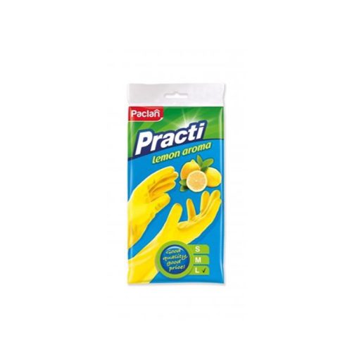 Paclan Practi Gumikesztyű lemon aroma extra erős1 pár "L"