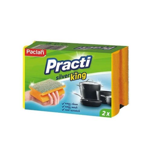 Paclan Practi Silver King szivacs 2 db