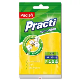   Paclan Practi Soft Cotton háztartási kendő 10 db 34cm*45cm  280my