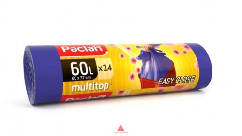 Paclan Multi Top illatos szemeteszsák 60l (*14zsák)  60cm*67cm 15my