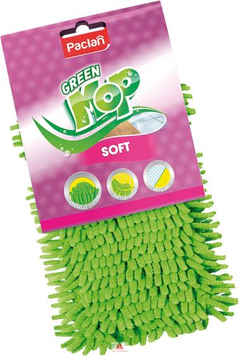 Paclan green mop lapos felmosó fej Soft