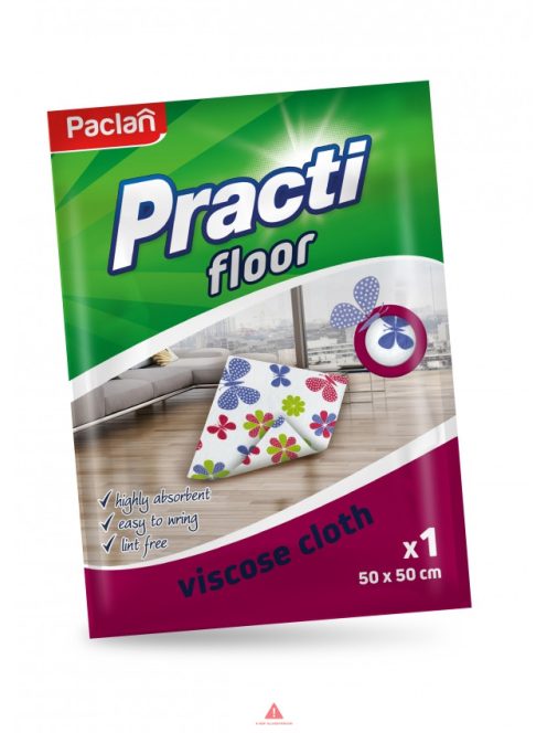 Paclan Practi Floor viszkóz felmosókendő 50cm*50cm