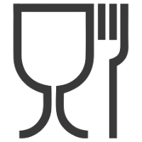 Élelmiszerrel érintkezhet